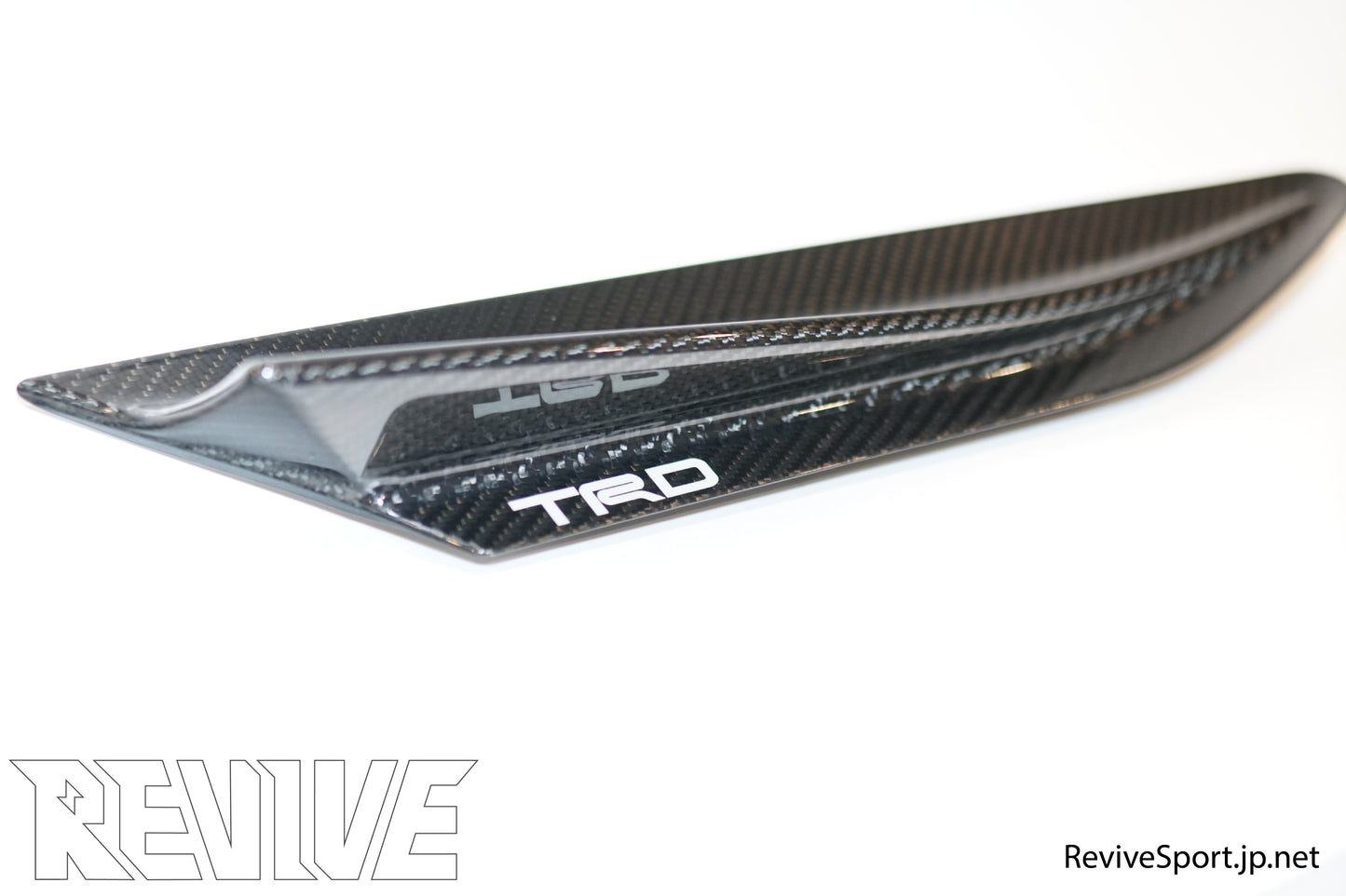 TRD fender fins garnish (Carbon Fiber) [CONDITION 9.5/10]