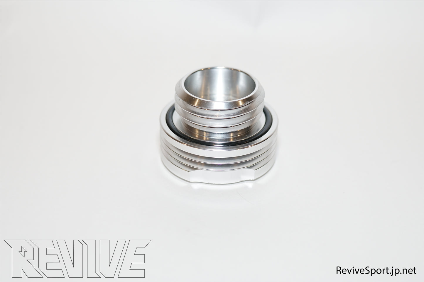Revolution Oil Filler Cap (Silver Chrome)