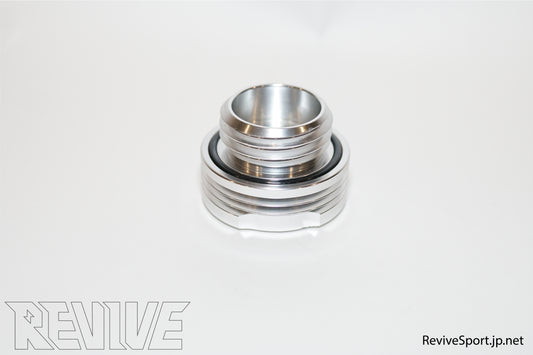 Revolution Oil Filler Cap (Silver Chrome)