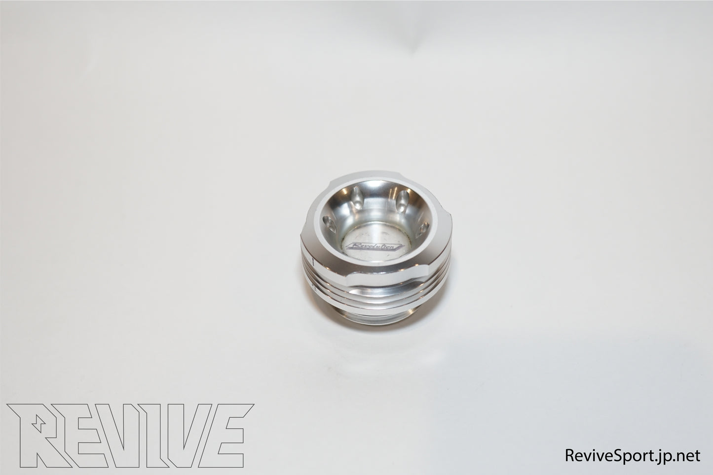 Revolution Oil Filler Cap (Silver Chrome)